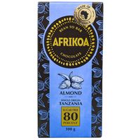 Afrikoa 80% Dark Chocolate with Almonds 